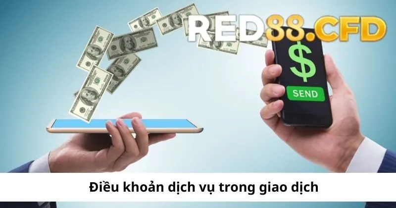 Điều khoản sử dụng trong giao dịch nạp rút