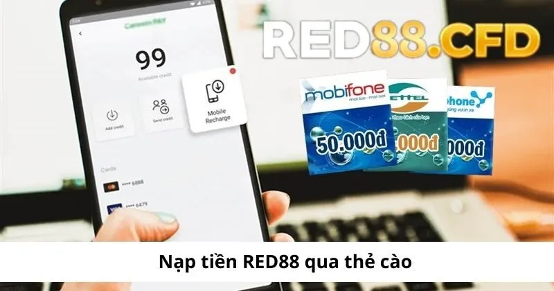 Giao dịch Red88 qua thẻ cào