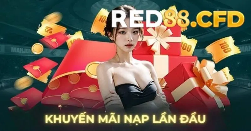 Khuyến mãi 100% khi nạp lần đầu tại Red88